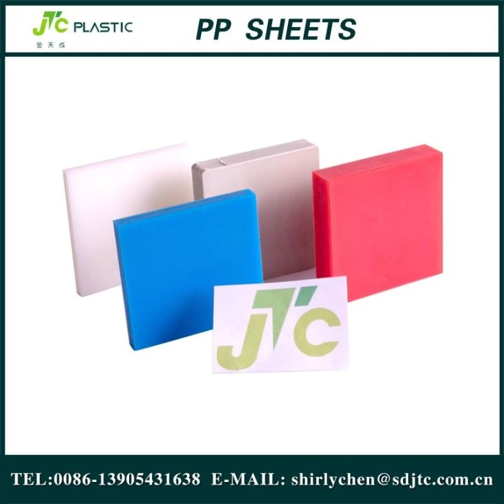 Colored Polypropylene Sheets