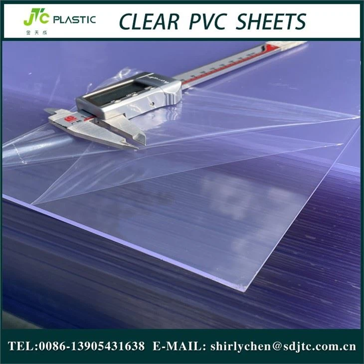 Taflen Dryloyw PVC gwrth-ddŵr plastig